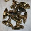 Period oval door handles