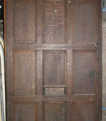 Oak front door