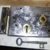 Victorian rim lock