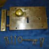 Front door rim lock