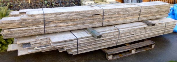 Georgian pine flooring