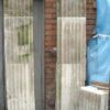 Pair Portland pilasters