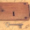 Oak rim lock