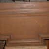 Pr teak door pediments