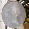 Copper fronted weighing scales