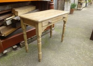 Victorian pine side table