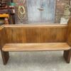 Gothic Style Victorian Oak Pew