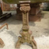 Tudor style victorian cast iron dogs
