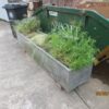 Galvanised Planters