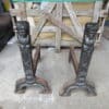 Pair of Period Cast Iron Dog Irons