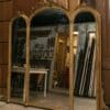 Oak half glazed door