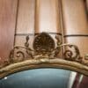 Oak half glazed door