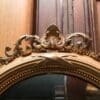 Oak half glazed door