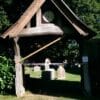 Beautiful oak framed lych gate