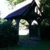 Beautiful oak framed lych gate