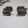 Brass vacant - engaged lock