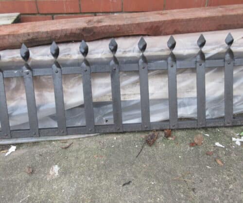 Set of 8 balcony sections